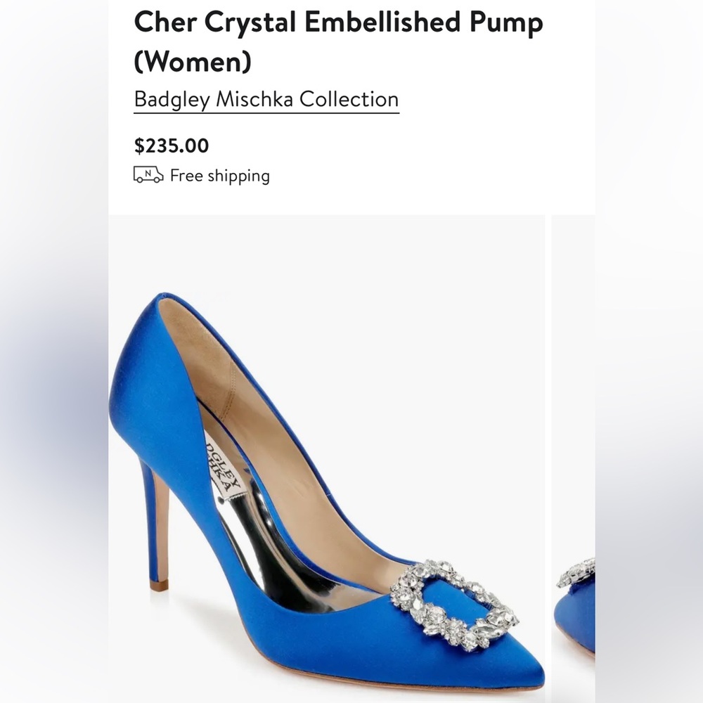 Badgley Mischka Cher Pump